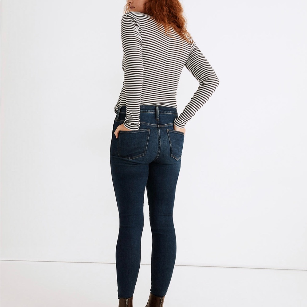 Madewell 10 Inch High Rise Skinny Jean Size 27 Petite
